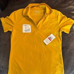 Yellow SwingFlex Women's Polo Shirt